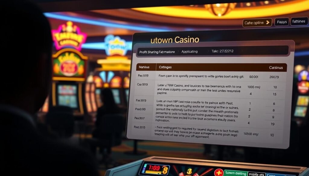 Generate an image of a user interface showing the utown casino 優收益 plan details Generate an image of a user interface showing the utown casino 優收益 plan details